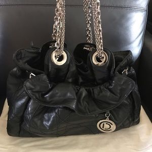 Christian Dior lambskin purse